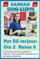 sannan kaupat, asiakkaat tyytyväisiä