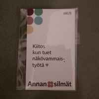 Annan silmät, mitä sinä annat?
