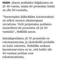 Miten rokotevastaiset öyhöt kestävät tämän?