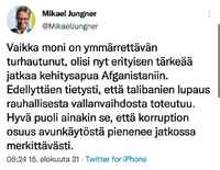 Junkkari väläyttelee..