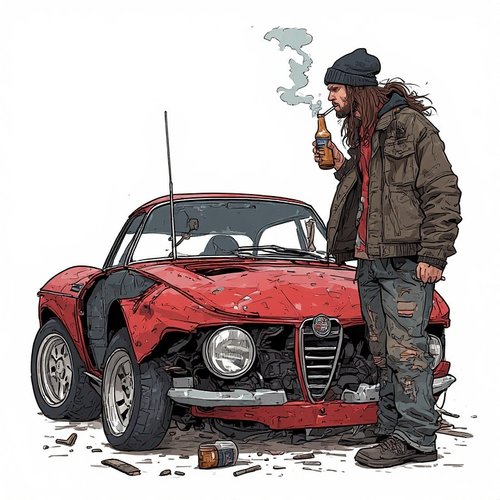 Rape ja sen Alfa Romeo