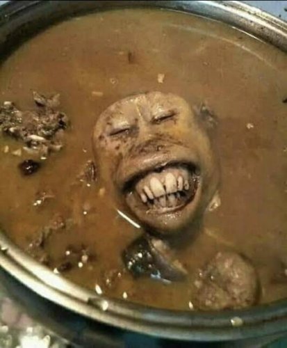 Lounaaksi apinanpää ripulissa