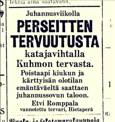 perssiin terwausta