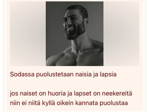 hyvin sanottu sieltä perältä