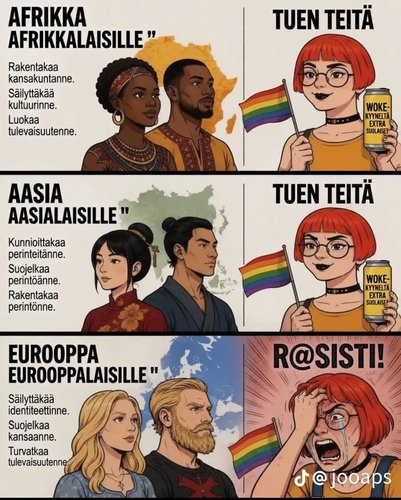 Saatanan rasistit!